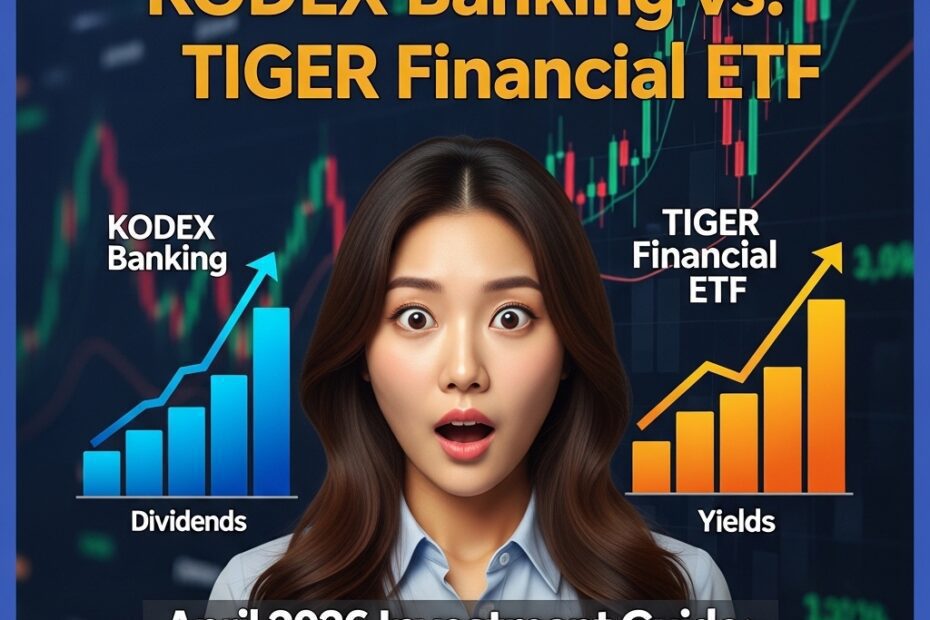 KODEX 은행 vs TIGER 금융 ETF 2026년 4월 투자 가이드 배당과 수익률의 선택