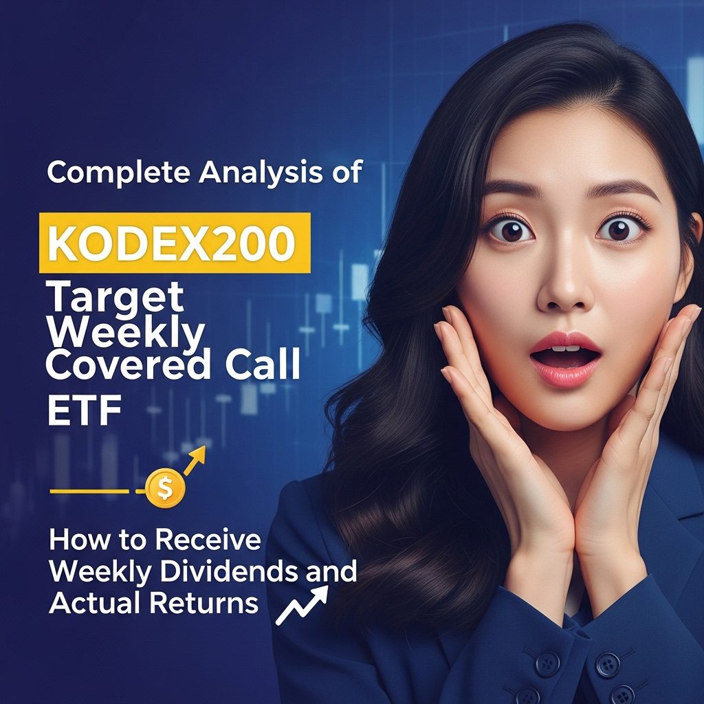 KODEX200 타겟 위클리커버드콜 ETF 완전 분석 매주 배당 받는 법과 실제 수익률