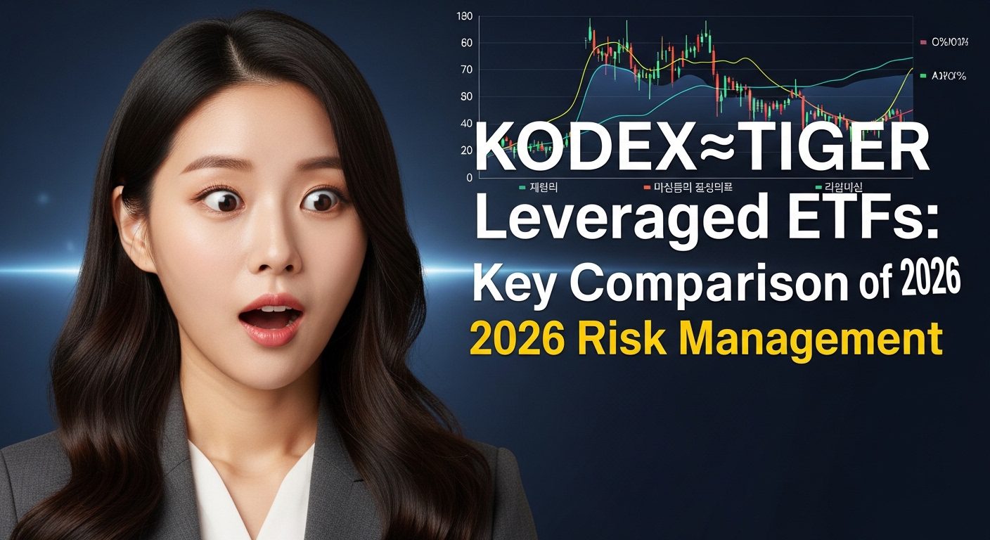KODEX·TIGER 레버리지 ETF 2026 수익률·위험 관리 핵심 비교