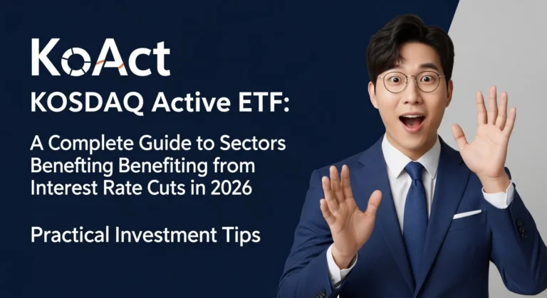 KoAct 코스닥액티브 ETF 2026년 금리 인하 수혜 섹터 완벽 정리 투자 실전 팁