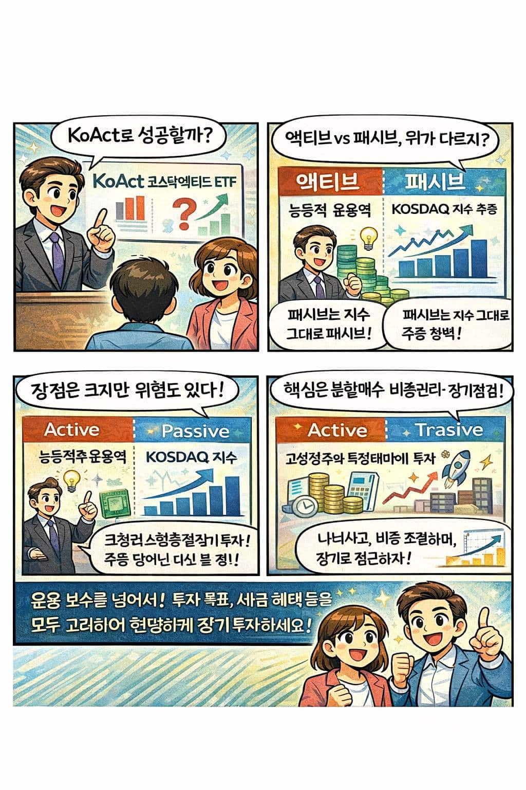 KoAct 코스닥액티브 ETF 꼭 확인해야 할 수익률 체크리스트1