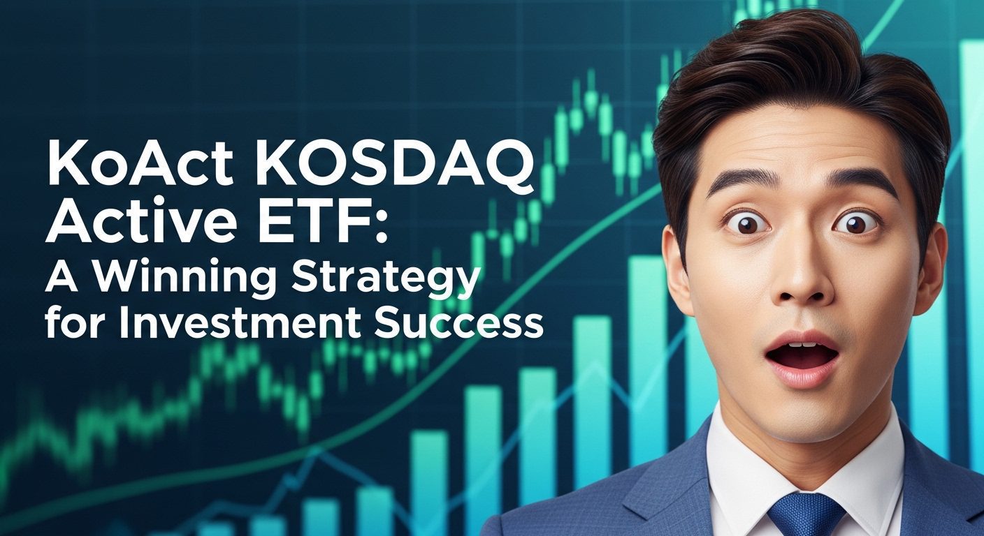 KoAct 코스닥액티브 ETF 투자 성공을 위한 필승 전략
