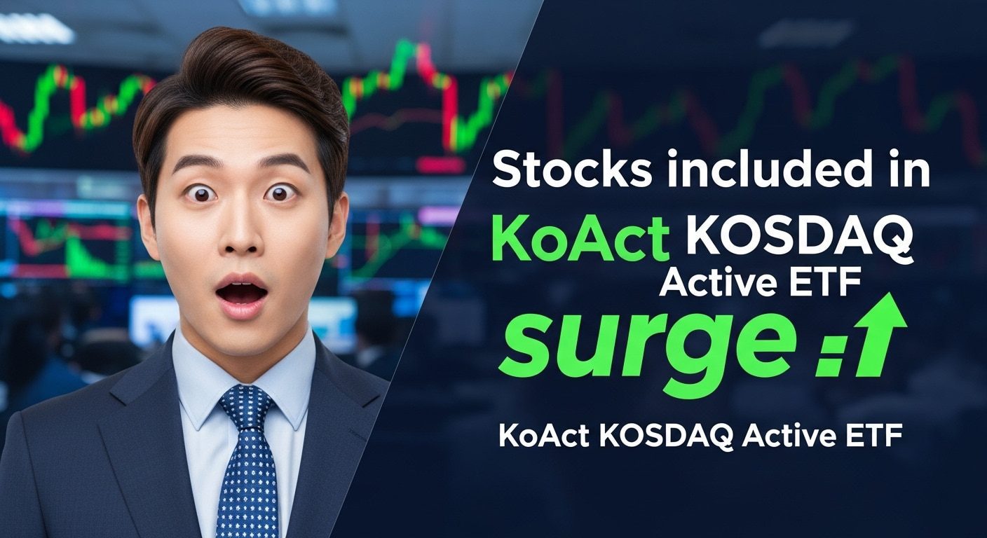 KoAct 코스닥액티브 ETF 편입 종목 급등