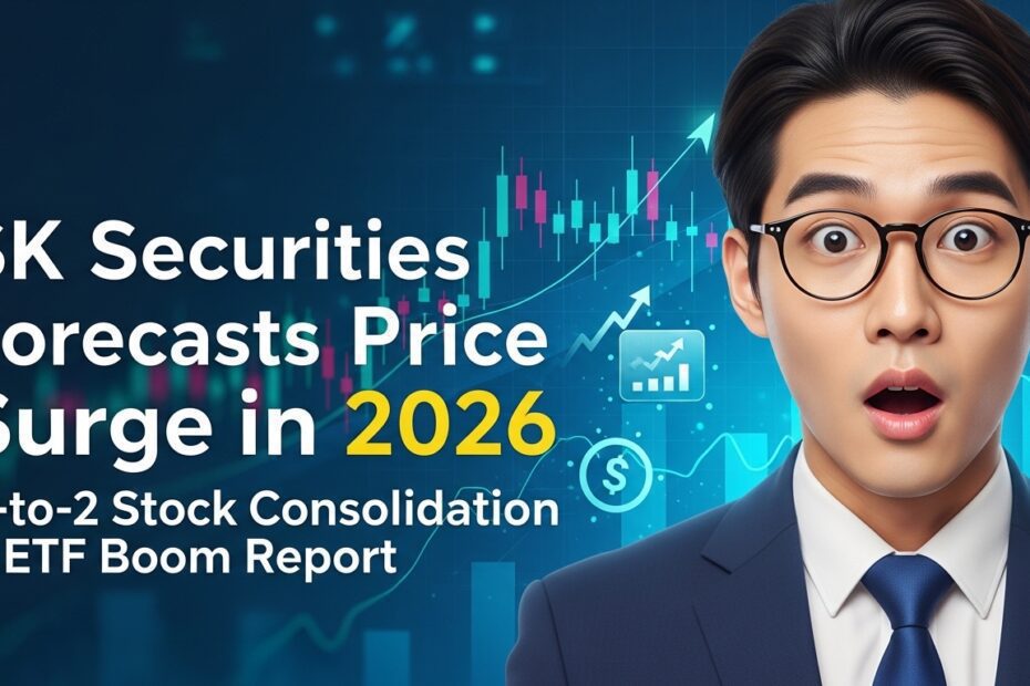 SK증권 2026년 주가 폭등 전망 1대2 주식병합 & ETF 호황 리포트
