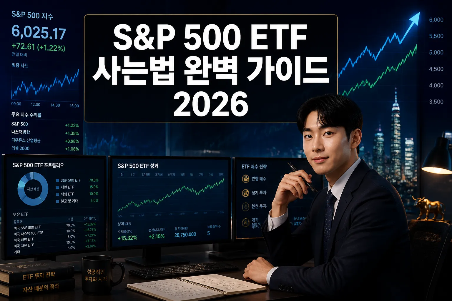 S&P 500 ETF 사는법 국내외 계좌 개설부터 자동 매수까지 완벽 가이드