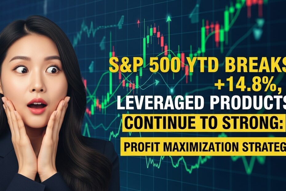 S&P500 YTD +14.8% 돌파 레버리지 상품 강세 지속 수익 극대화 전략