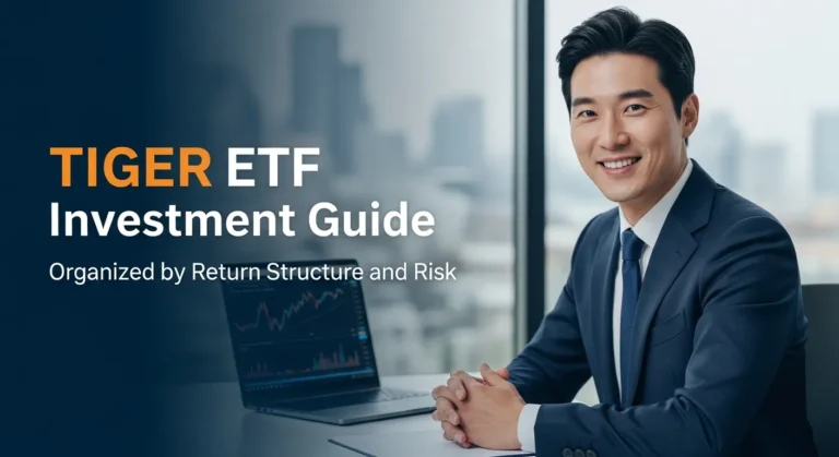 TIGER ETF 투자 가이드｜수익 구조와 리스크 기준으로 정리1