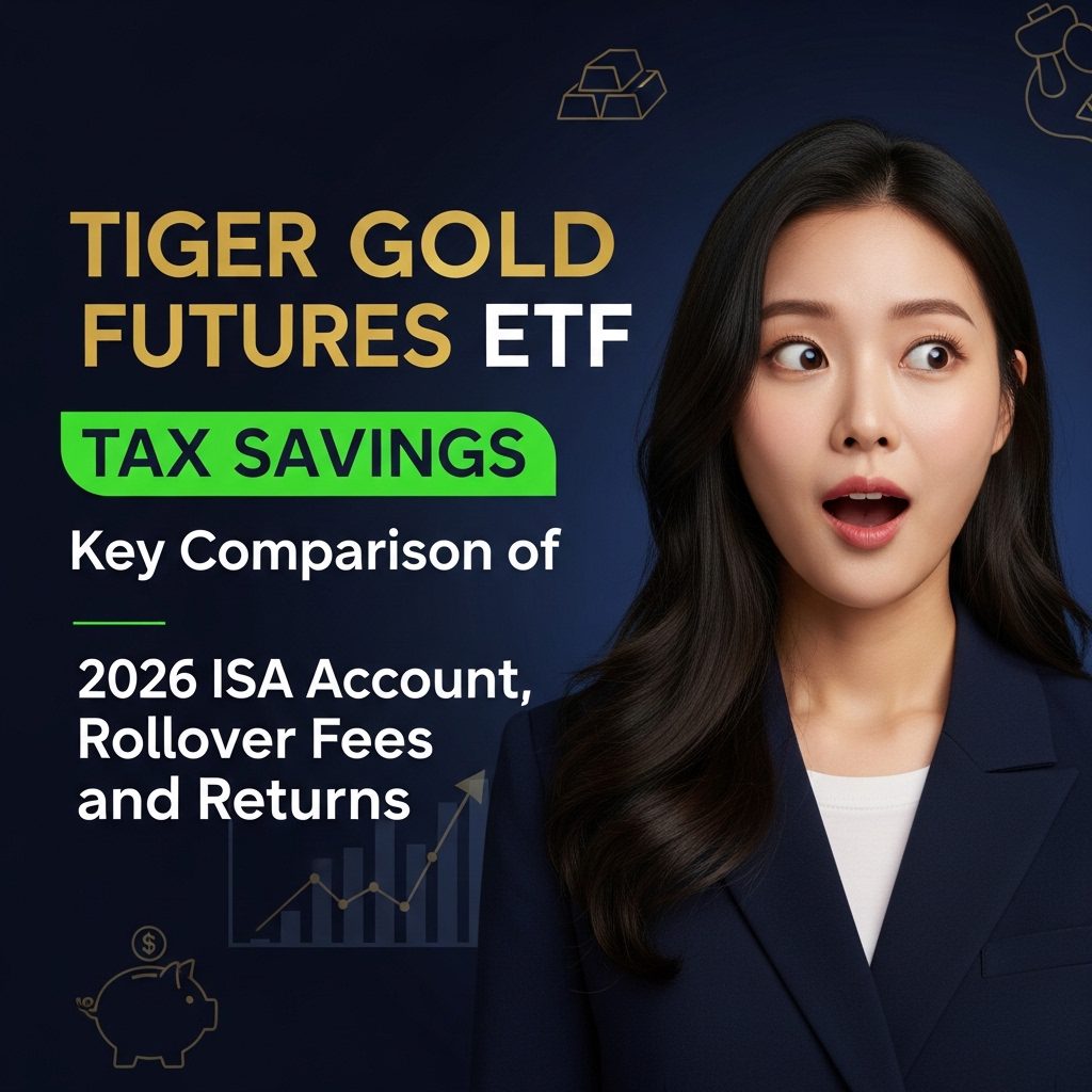 TIGER 금선물 ETF 절세 2026 ISA 계좌·롤오버 비용·수익률 핵심 비교