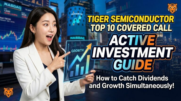 TIGER 반도체TOP10커버드콜액티브 투자 가이드 배당과 성장을 동시에 잡는 법