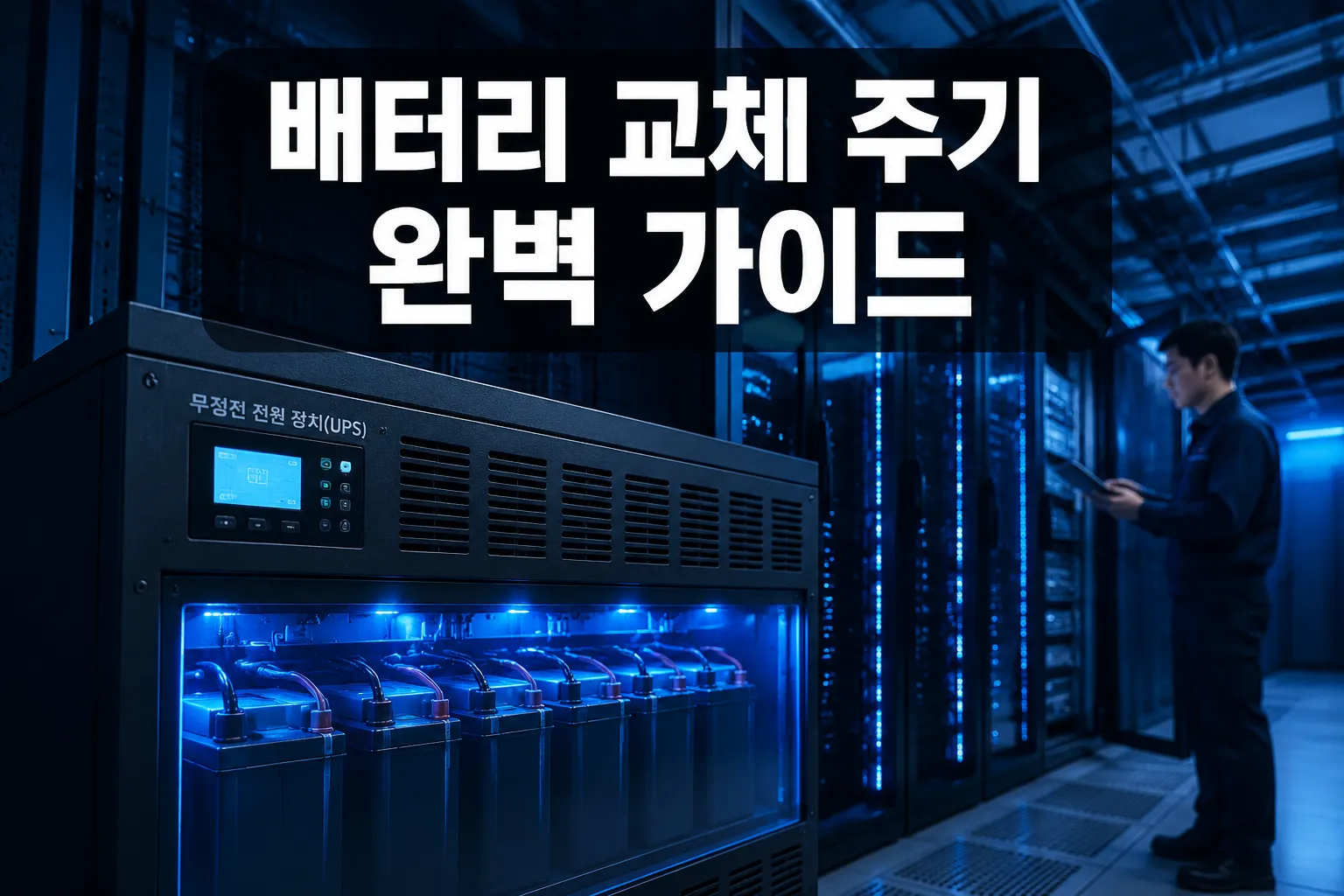UPS 배터리 교체 주기