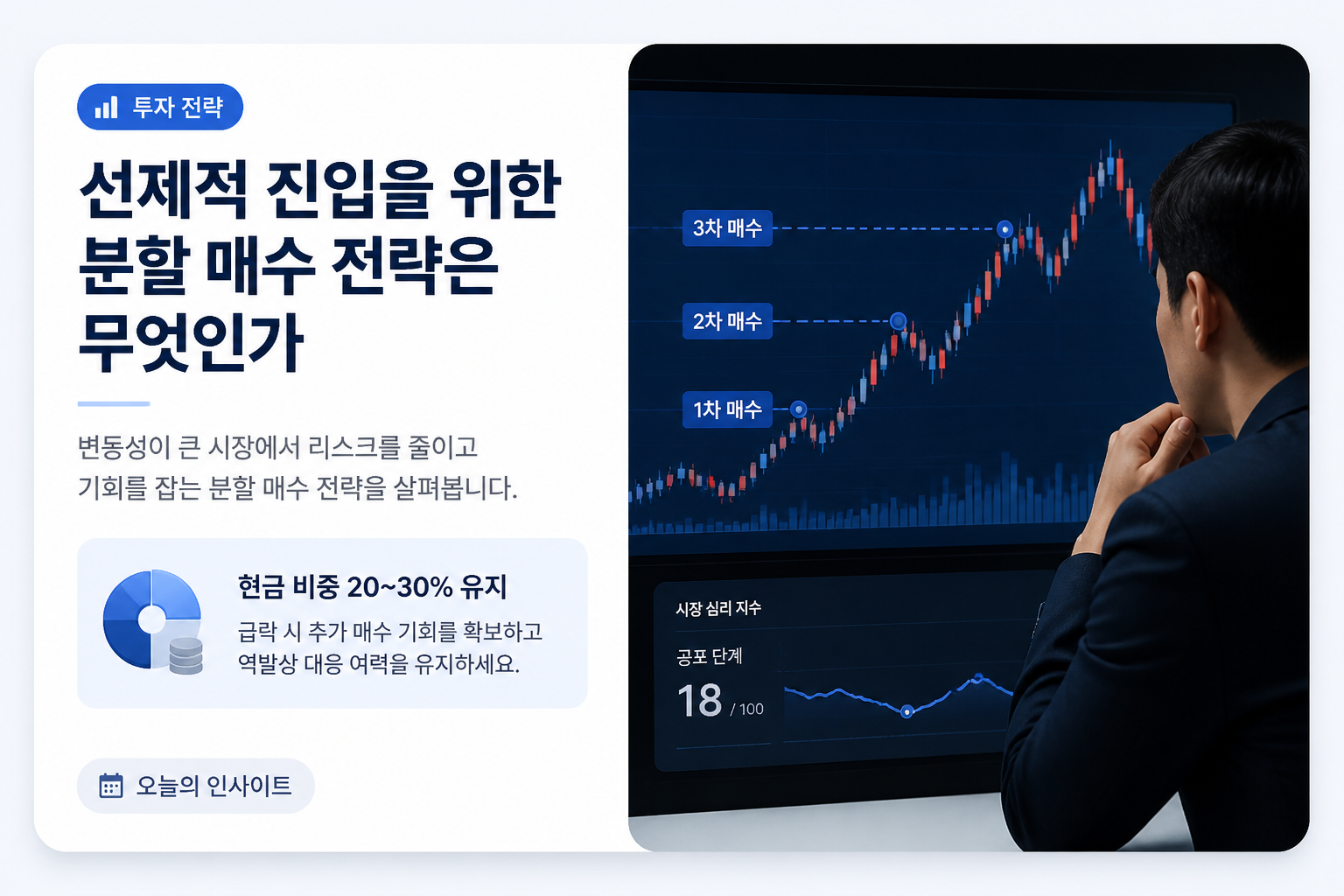 선제적 진입을 위한 분할 매수 전략은 무엇인가
