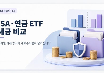 ISA 연금계좌 ETF 세금, 2026년부터 뭐가 달라졌을까? 카드뉴스형 ETF 썸네일