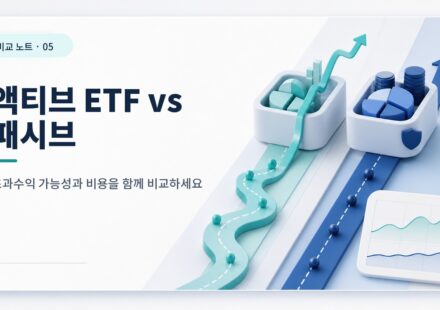 코스닥 액티브 ETF, 패시브보다 수익률이 좋을까? 카드뉴스형 ETF 썸네일