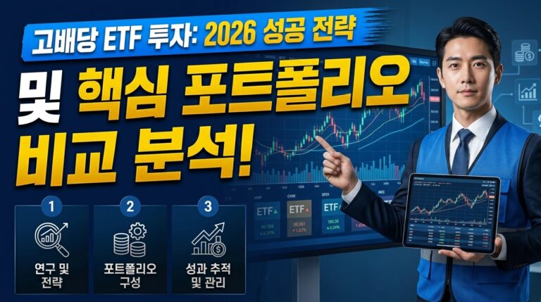 고배당ETF투자성공전략2026