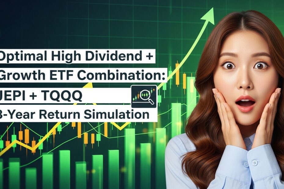 고배당+성장 ETF 최적 조합 JEPI+TQQQ 3년 수익률 시뮬레이션