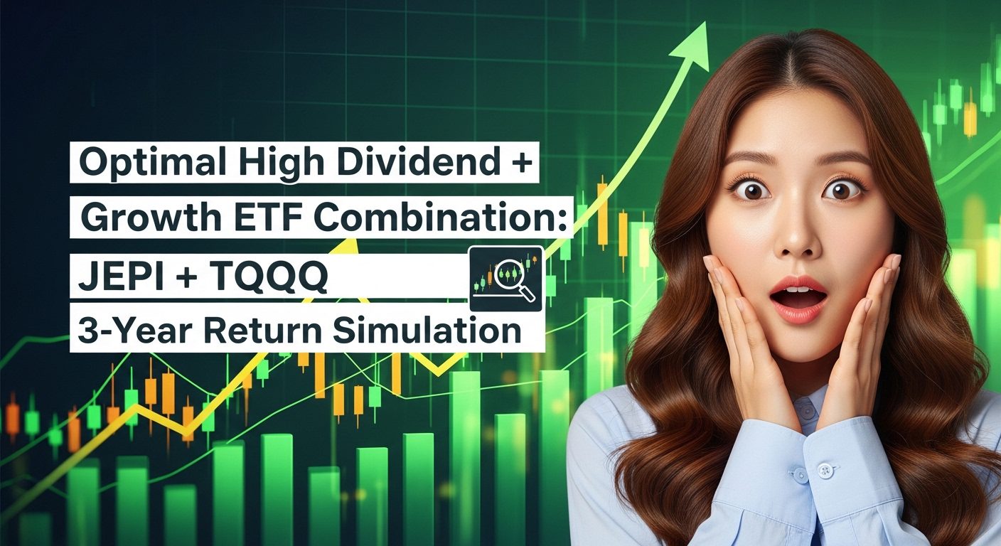 고배당+성장 ETF 최적 조합: JEPI+TQQQ 3년 수익률 시뮬레이션