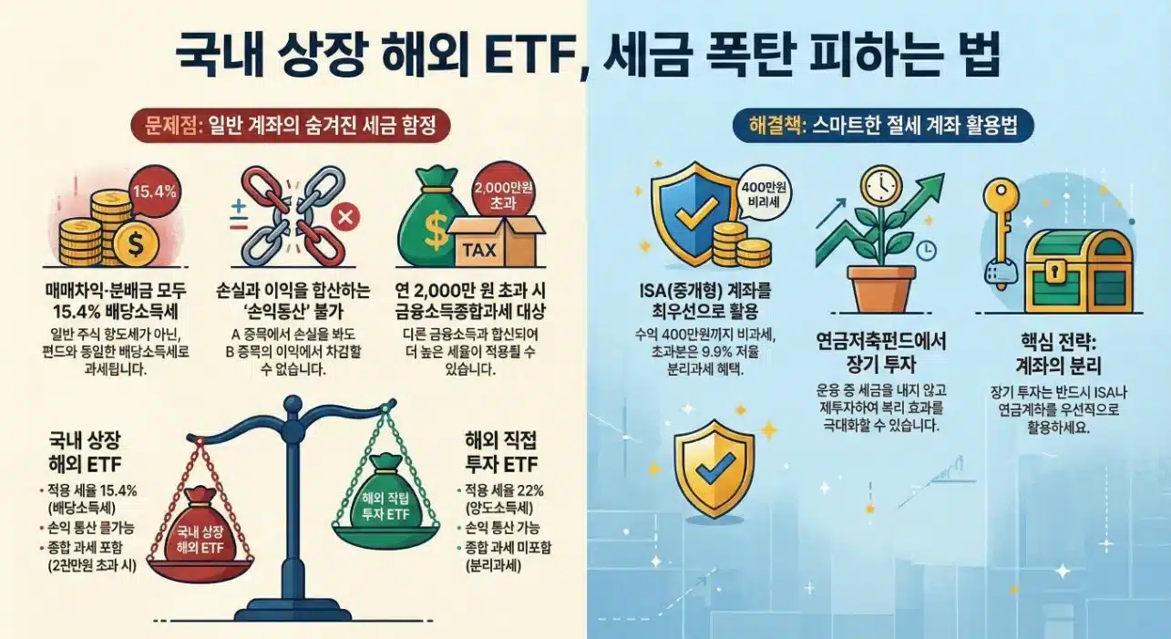 국내 상장 해외 ETF 배당소득세 총정리