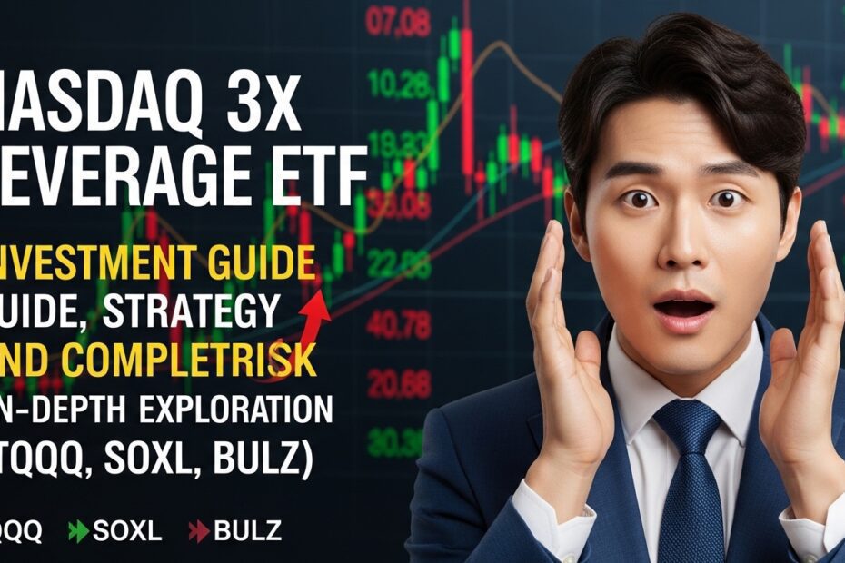 나스닥 3배 레버리지 ETF 투자 가이드, 전략, 위험 완벽 분석 (TQQQ, SOXL, BULZ 집중 탐구)