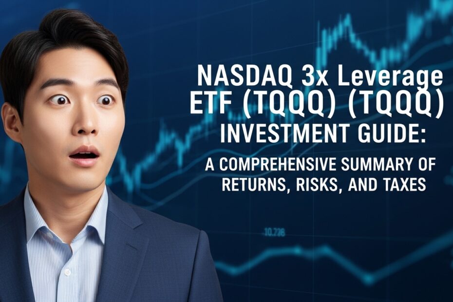 나스닥 3배 레버리지 ETF(TQQQ) 투자 가이드 수익률, 리스크, 세금 총정리