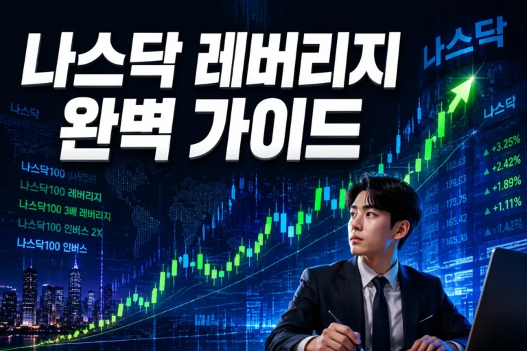 나스닥 레버리지 ETF 완벽 가이드 수익 구조부터 리스크 관리까지