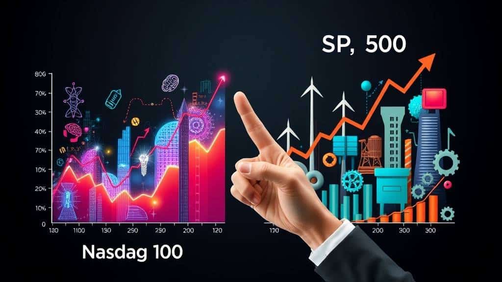 나스닥100 vs S&P500 장기투자 수익률 및 변동성 팩트체크