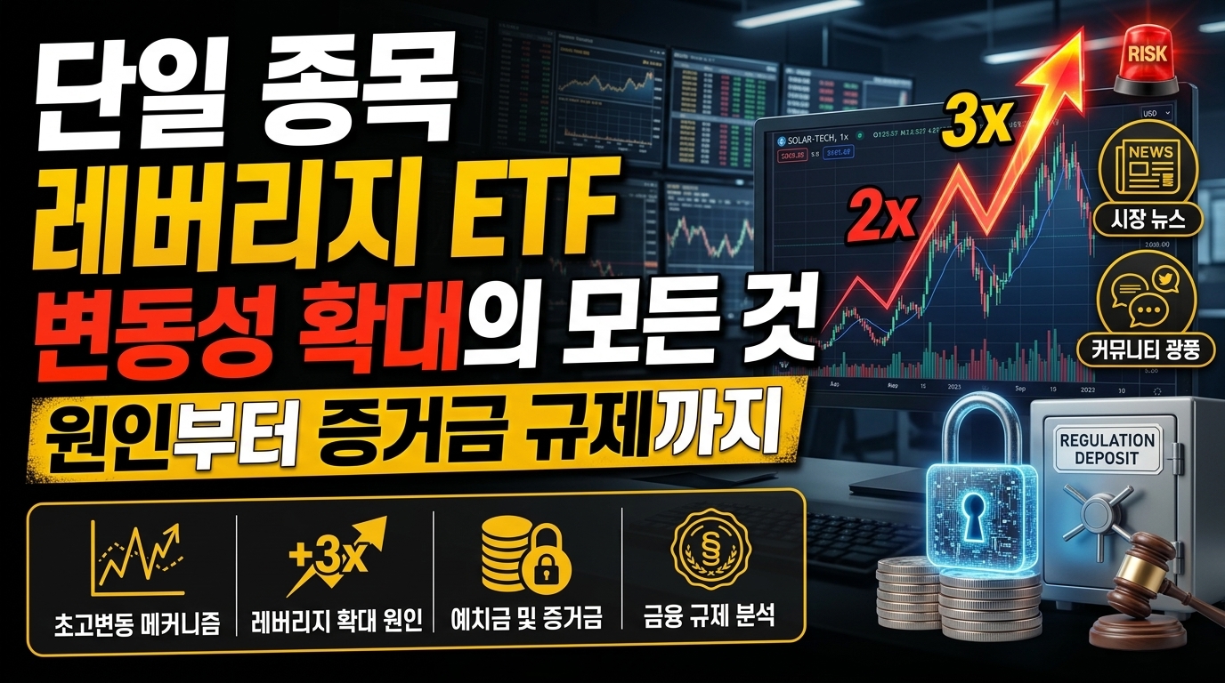 단일종목 레버리지 ETF 변동성 및 대응