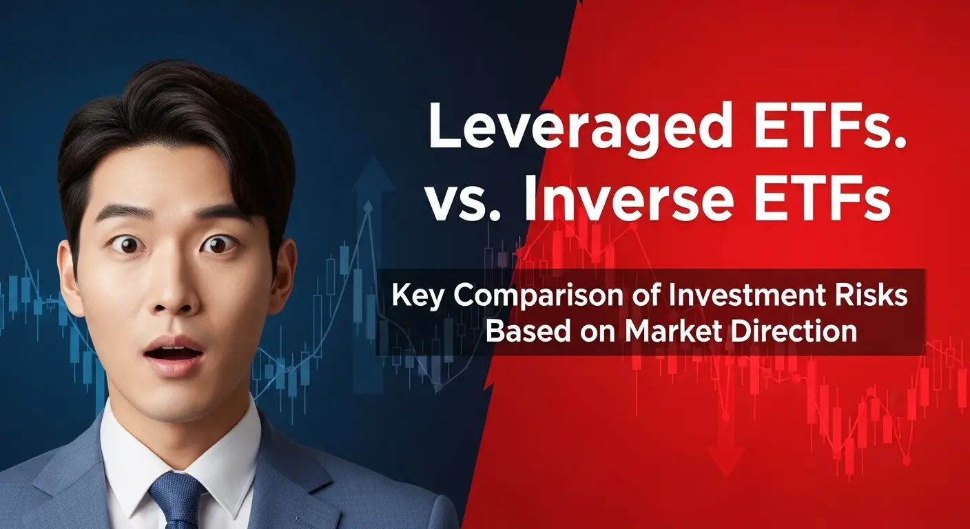 레버리지 ETF vs 인버스 ETF 시장 방향성에 따른 투자 리스크 핵심 비교