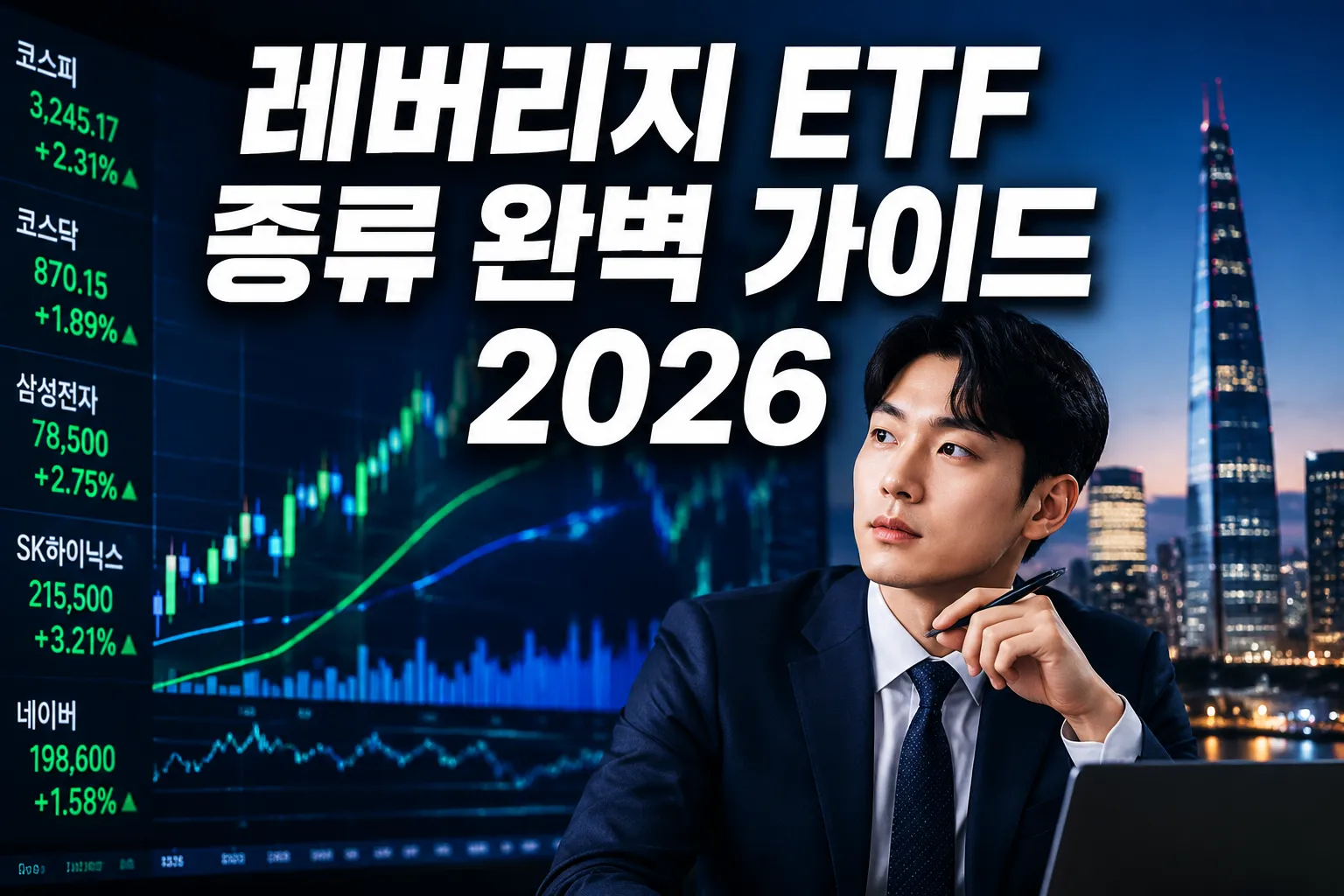 레버리지 ETF 종류 완벽 가이드 2026년 투자자가 꼭 알아야 할 모든 것