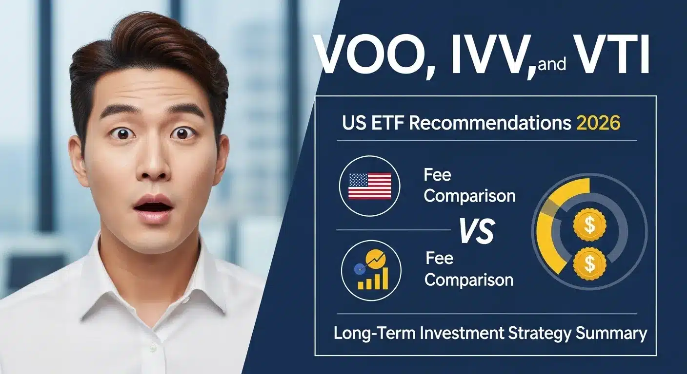 미국 ETF 추천 2026 수수료 비교와 장기투자 전략 정리