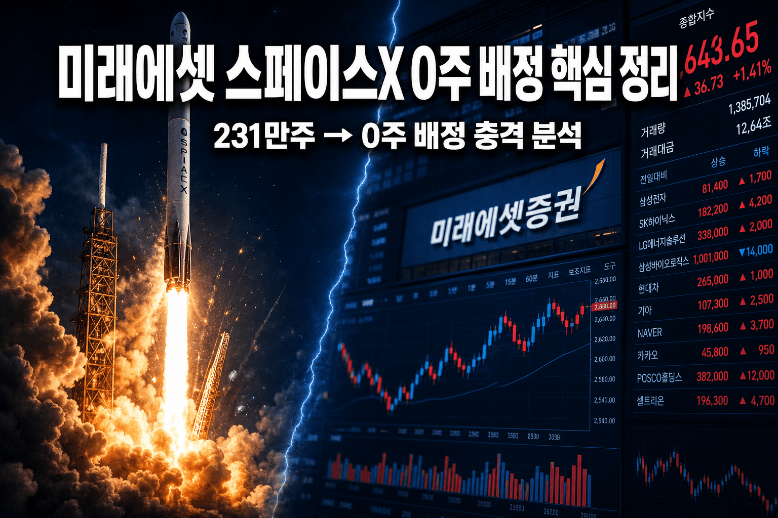 미래에셋 스페이스X 0주 배정 핵심 정리2
