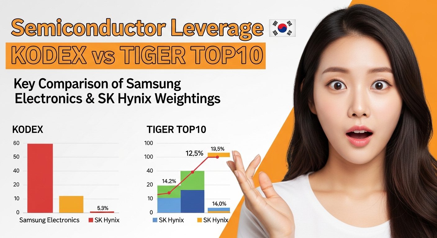반도체 레버리지 KODEX vs TIGER TOP10: 2026 수익률·비중 선택 기준 핵심