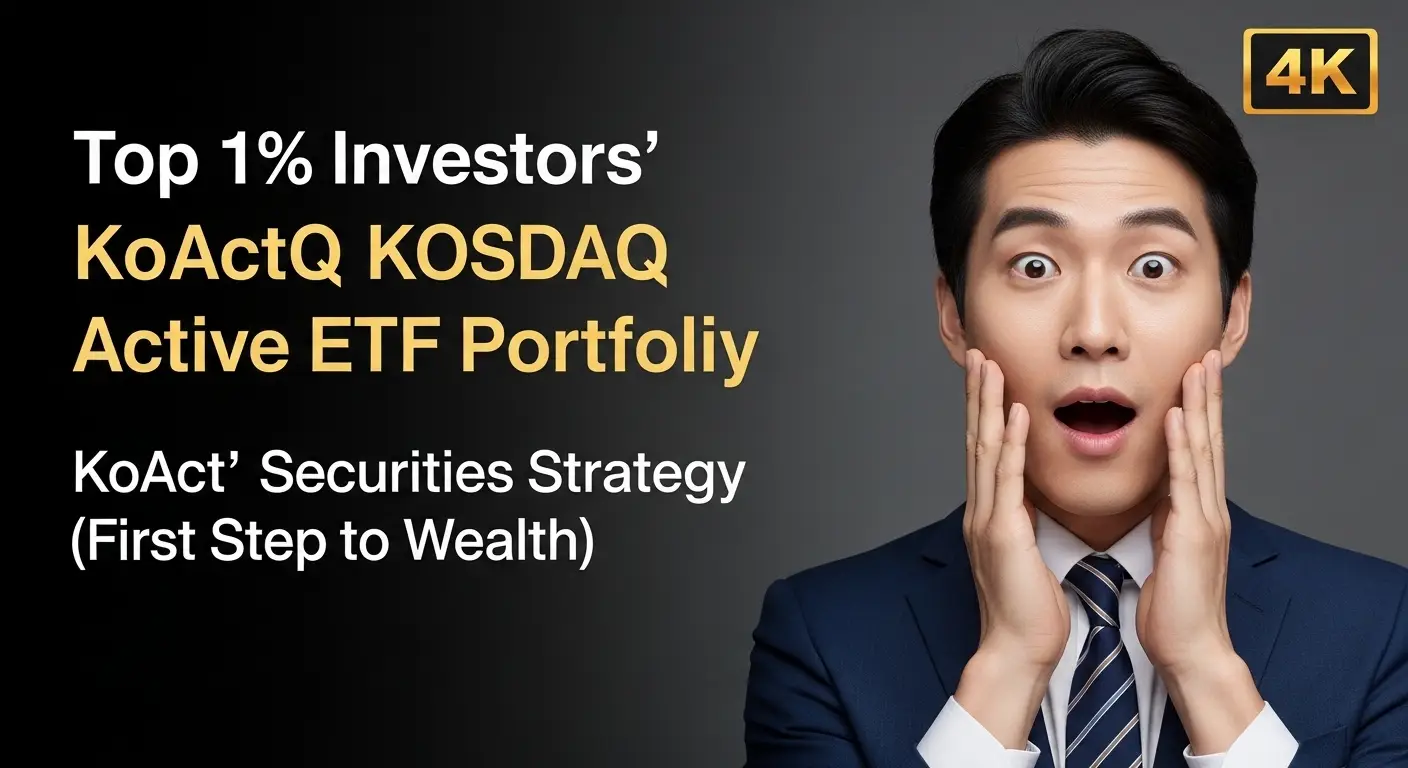 상위 1% 투자자들의 KoAct 코스닥액티브 ETF 포트폴리오 전략 (부자 첫걸음)