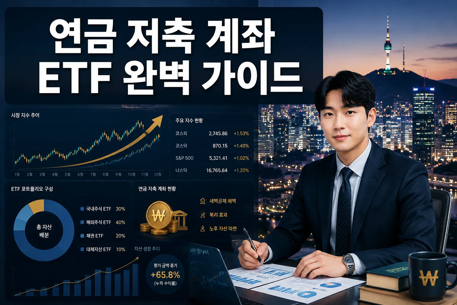 연금 저축 계좌 ETF 완벽 가이드 세액공제부터 포트폴리오 구성까지