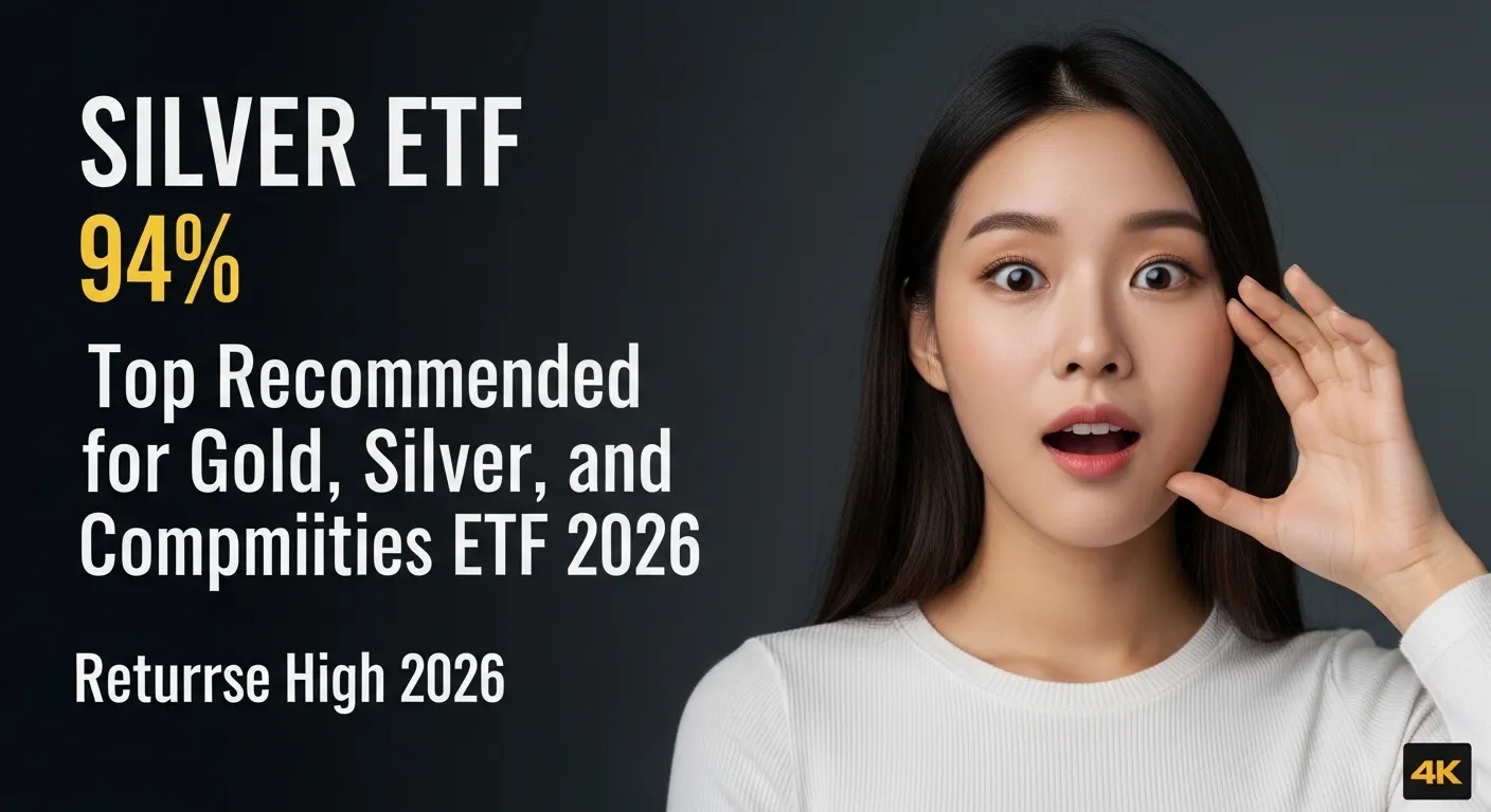 은 ETF SLV 94% 폭등 2026년 금·은·원자재 ETF 수익률 Top 추천