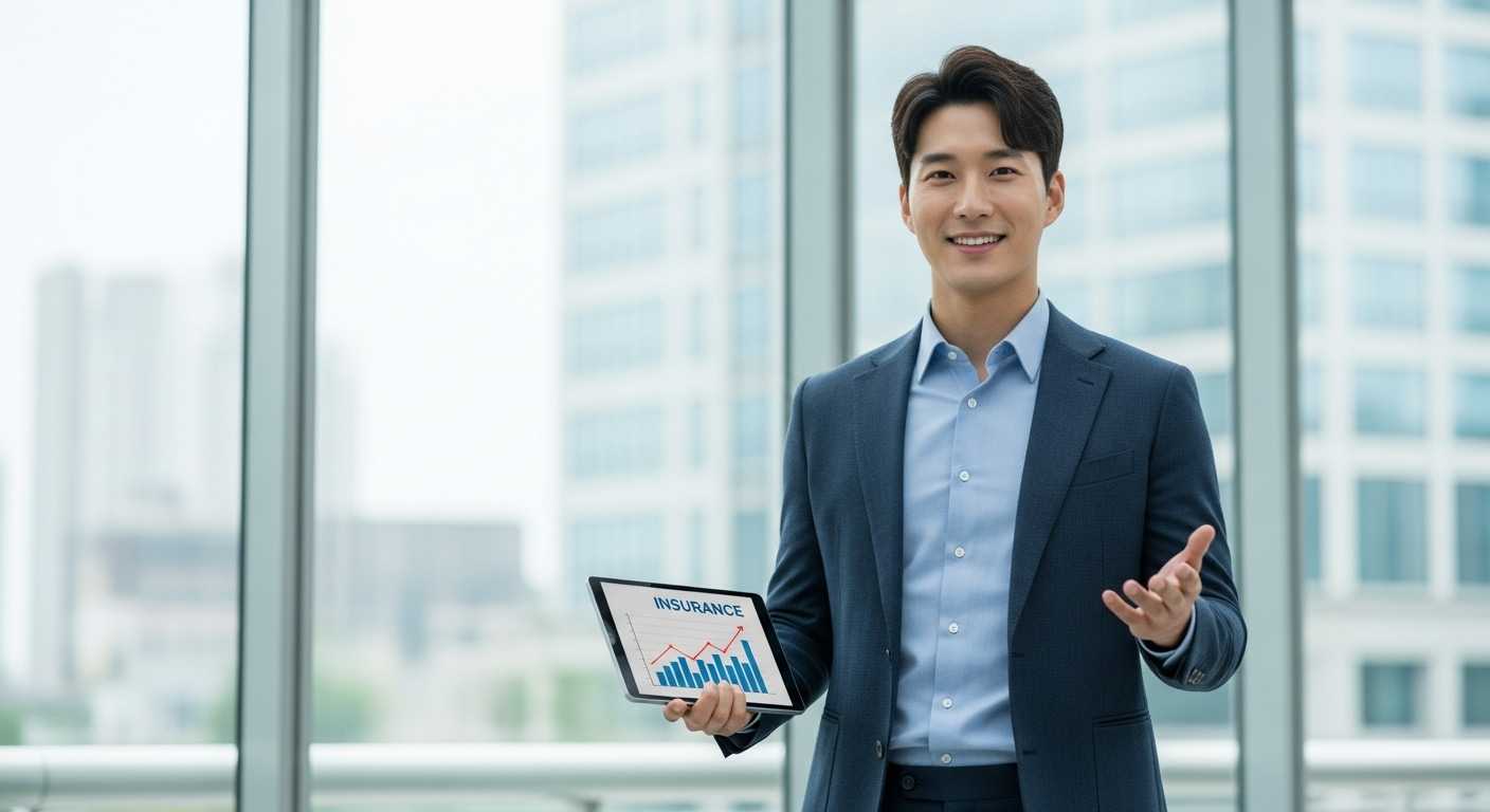 자동차보험 영업사원 한국인 20대 멋진 남자