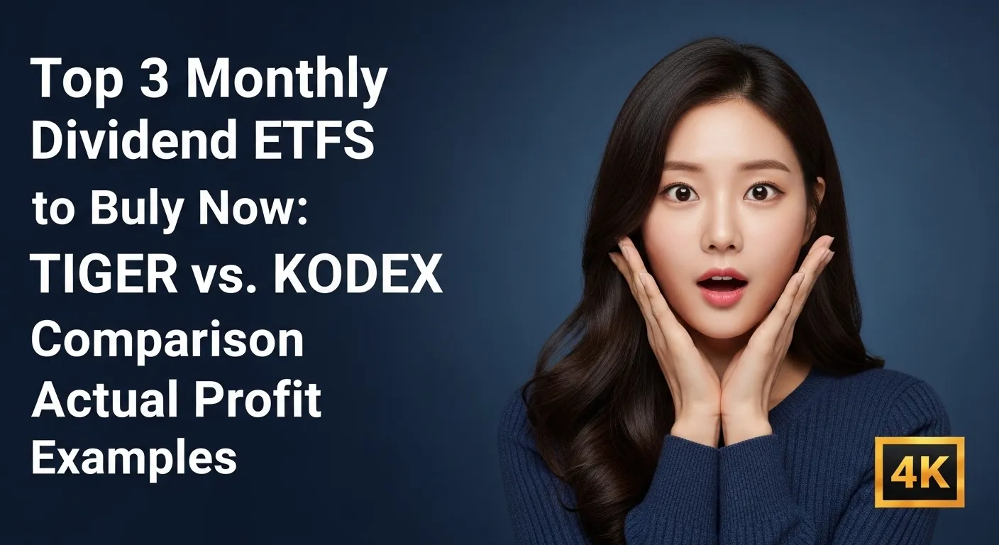 지금 담아야 할 월배당 ETF TOP3 TIGER vs KODEX 비교와 실제 수익 사례