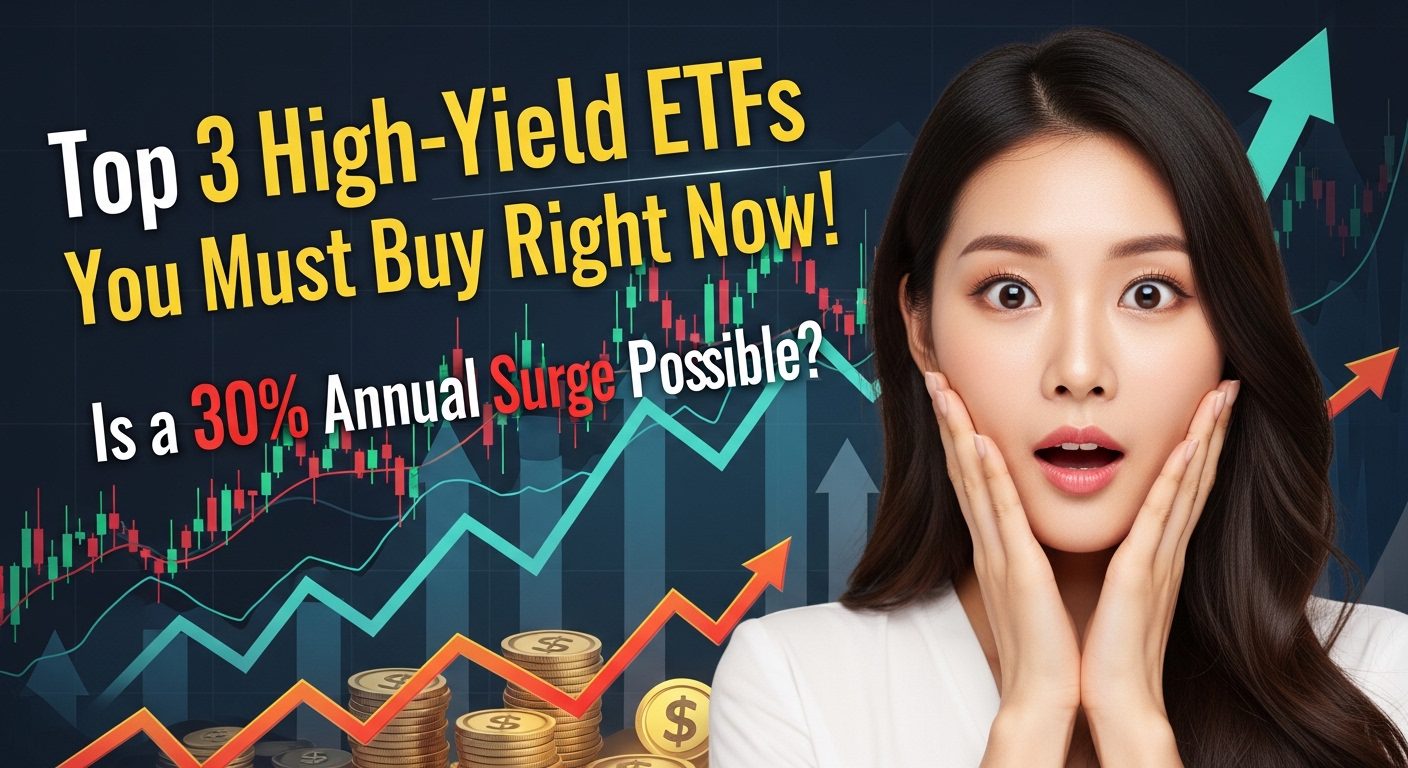 지금 당장 사야 할 고수익 ETF TOP3! 연 30% 폭등 가능