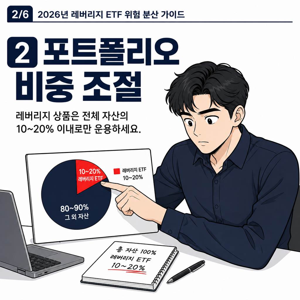 지수형 레버리지 ETF 종목 급락 위험 분산 전략 2026년 완전 가이드-005