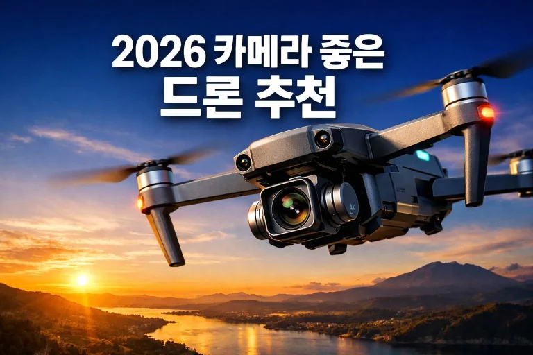 2026 카메라 좋은 드론 추천