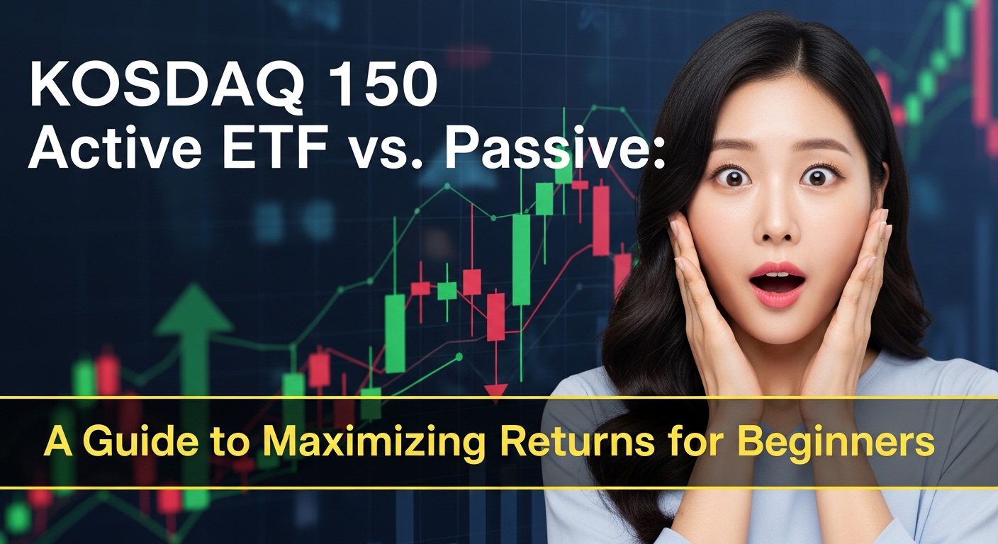 코스닥150 액티브 ETF vs 패시브, 초보자를 위한 수익률 극대화 가이드