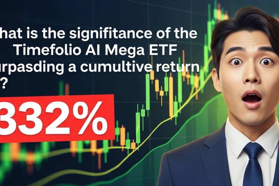 타임폴리오 AI 메가 ETF 누적 수익률 332% 돌파 의미는 무엇일까