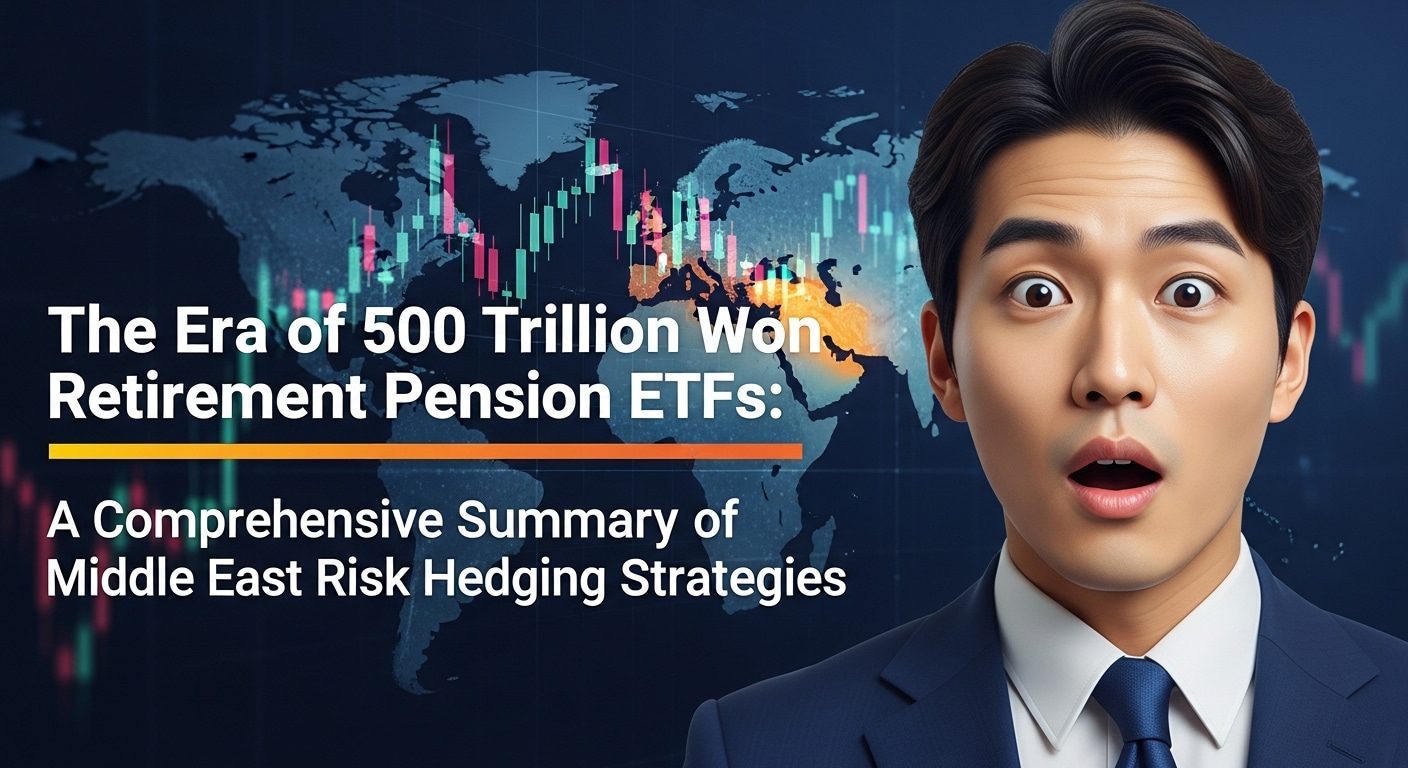 퇴직연금 ETF 500조 시대 중동 리스크 헤지 전략 총정리