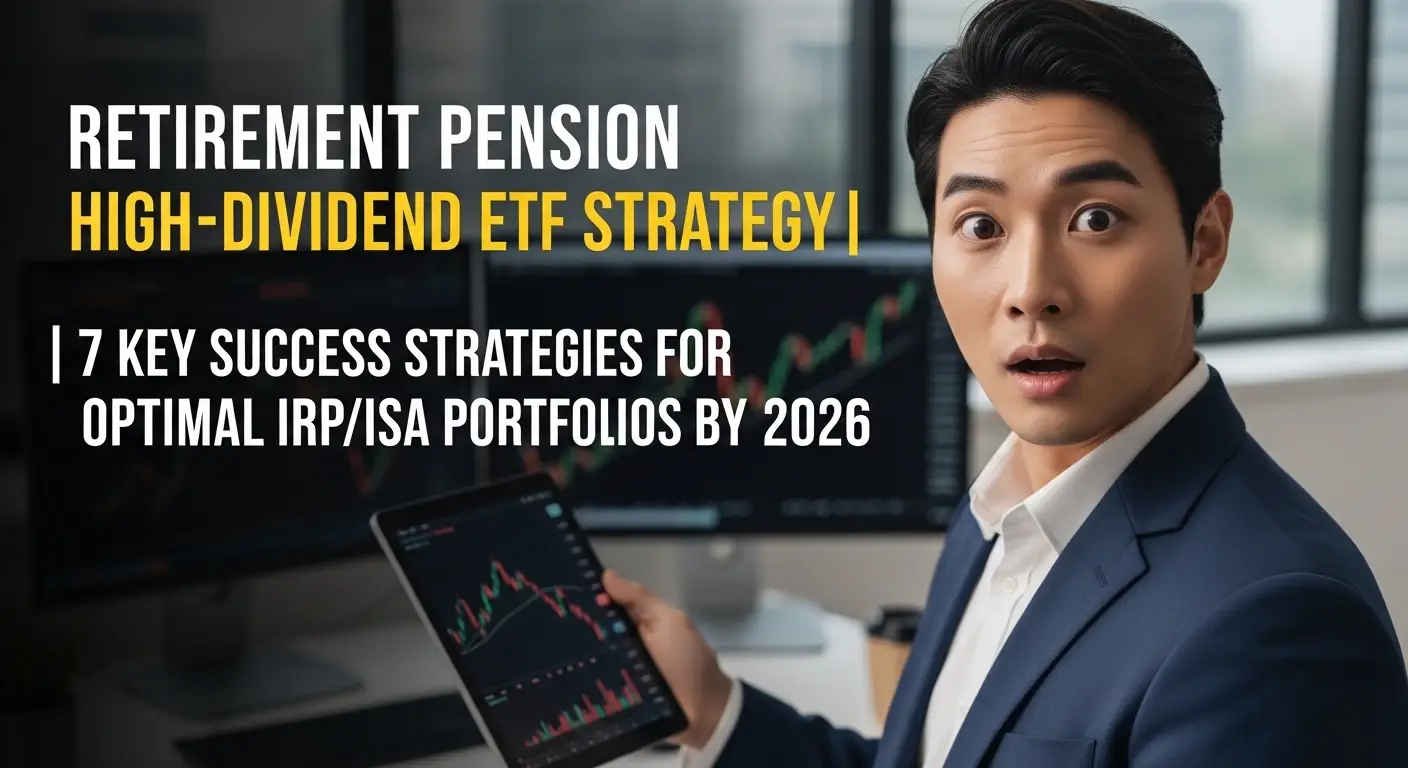 퇴직연금 고배당 ETF 전략 IRP·ISA 최적 포트폴리오 2026 성공 전략 7가지 핵심