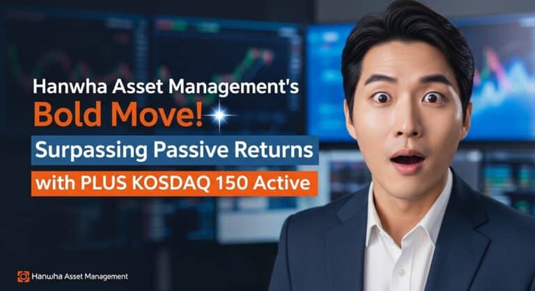 한화운용의 승부수! PLUS 코스닥150 액티브로 패시브 수익률 초월하기